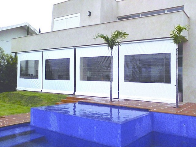 Toldo Tipo Cortina Transparente